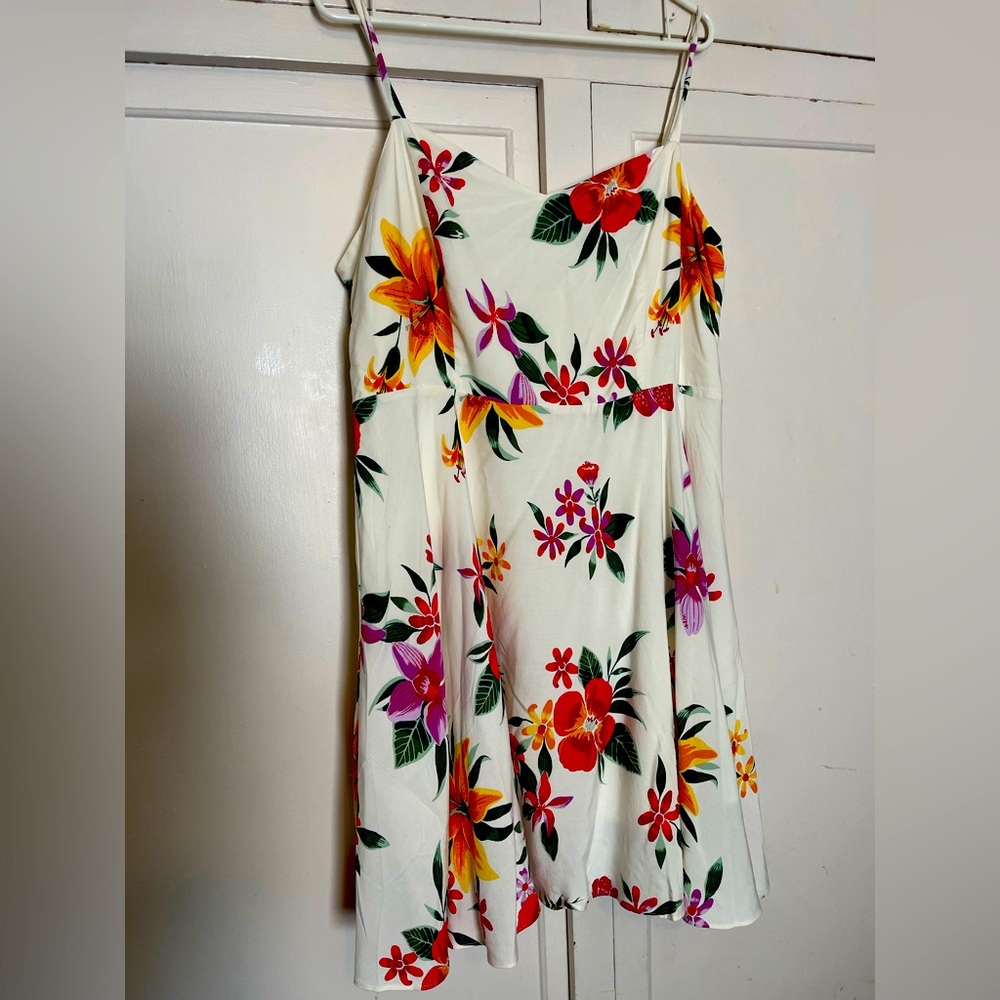 NWT Old Navy Cami Tropical dress XL.